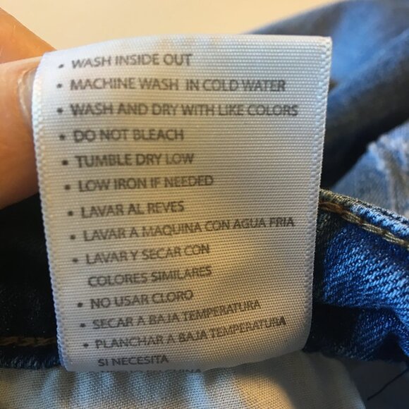 KanCan Jeans Florence Mid Rise Super Skinny Distressed Size 9/28 - Picture 9 of 11